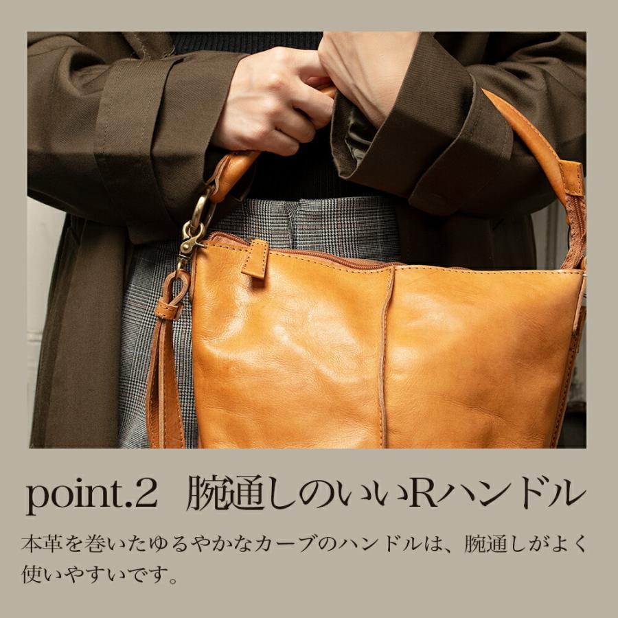 PEAKSPEAK ピークスピーク 本革 レディース バッグ 2WAY ショルダー 