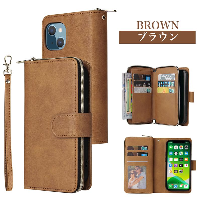 Iphone13 財布一体 ケース Iphone 13 Mini 13pro Max 抜群の収納力 カードポケット ストラップ付き マグネット アイフォン13 12 アイフォンケース 21 新品 Ip1314 ケース天国 通販 Yahoo ショッピング