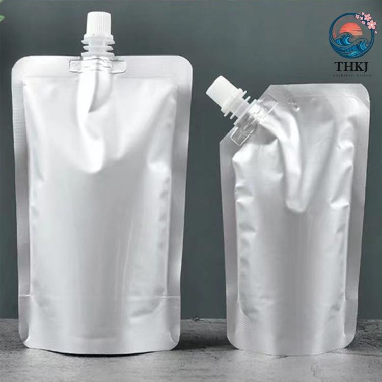 アルミ製 50枚入り キャップ付き 500ml 詰め替え容器 スタンドパウチ