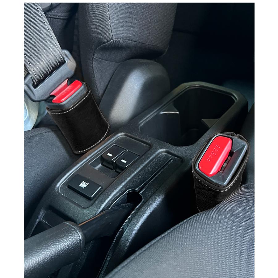 ジムニーノマド専用 シートベルトバックル 本革 ハンドメイド | スズキ