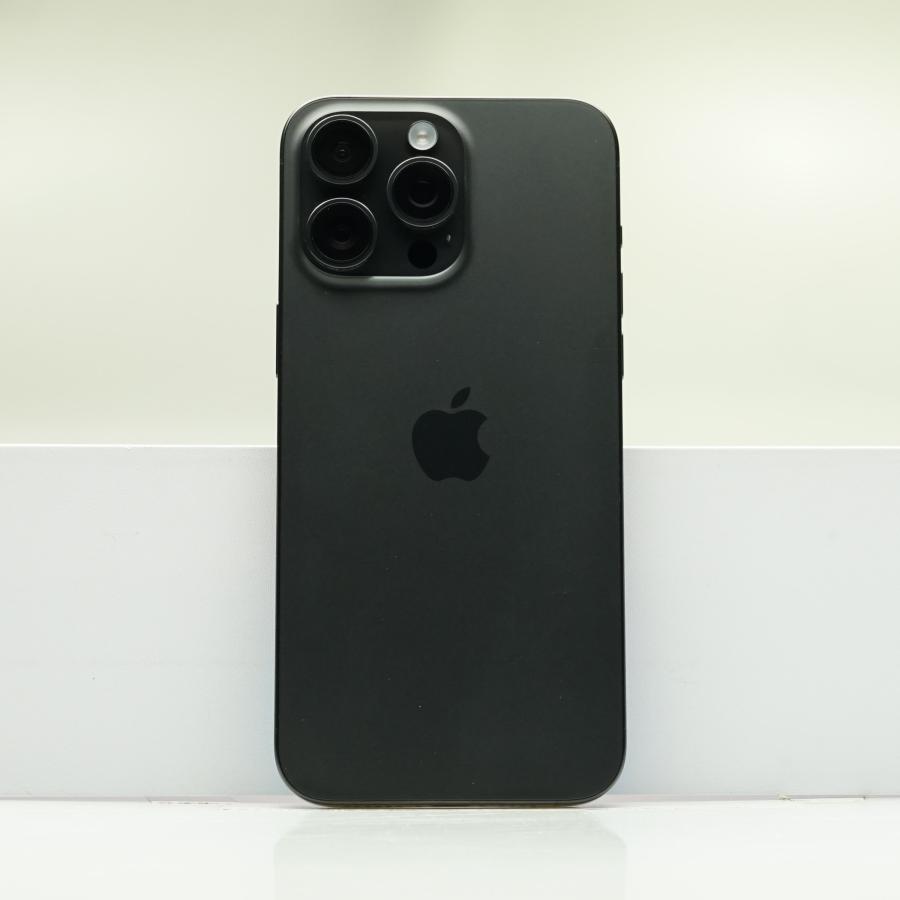 iPhone 15 Pro Max 256GB ブラックチタニウム SIMフリー ランクA 7日間 