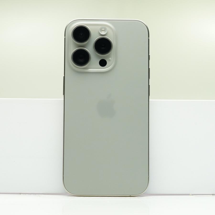 iPhone 15 Pro 256GB ナチュラルチタニウム SIMフリー Aランク 7日間 