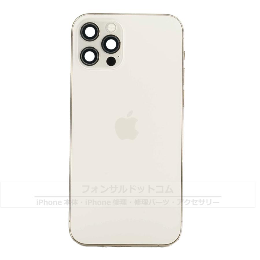 iPhone 12 Pro 純正 バックパネル Bランク 修理 部品 パーツ 背面パネル グラファイト シルバー ゴールド パシフィックブルー｜phonsul-com｜03