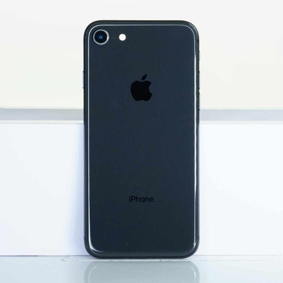 iPhone 8 64GB SIMフリ―スペースグレイ 中古本体 MQ782J/A 白ロム｜phonsul-com｜02