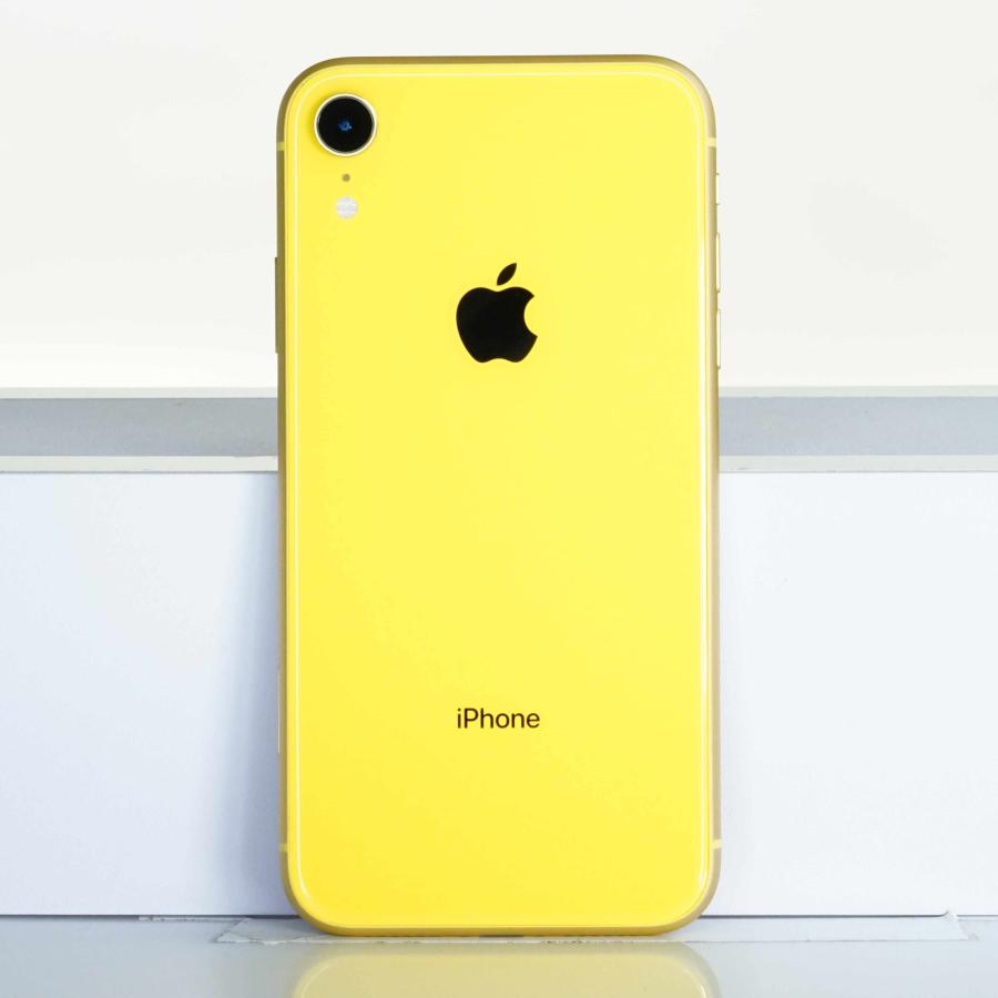 iPhone - iPhone XR 128G　イエロー　SIMフリー　中古　判定○ iPhone XR iPhoneXR 128GB イエロー SIMフリー 中古 本体 良品