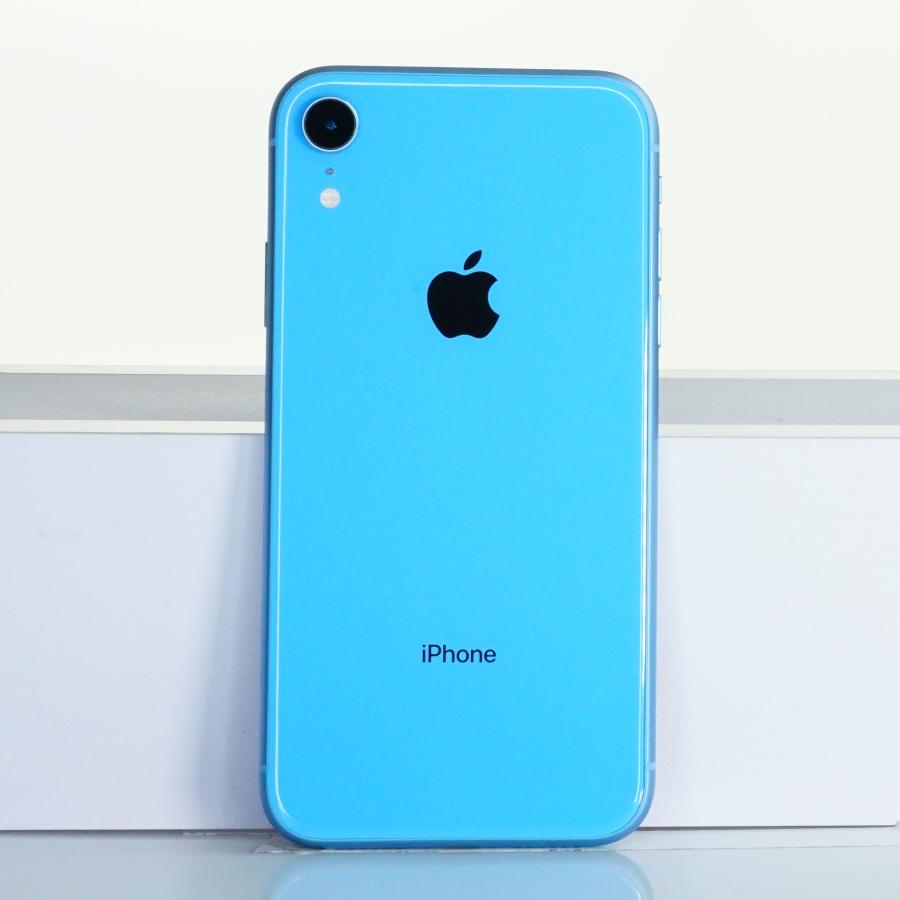Apple - iPhone XR ブルー 64GB SIMフリー B B.mam iPhone XR 64GB SIMフリ― Bランク 中古 本体 スマホ
