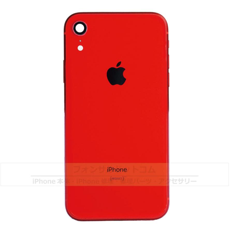 Apple iPhone XR 赤 本体 ひび割れあり　動作品 期間限定価格】Apple iPhone XR レッド 背面ひび割れ