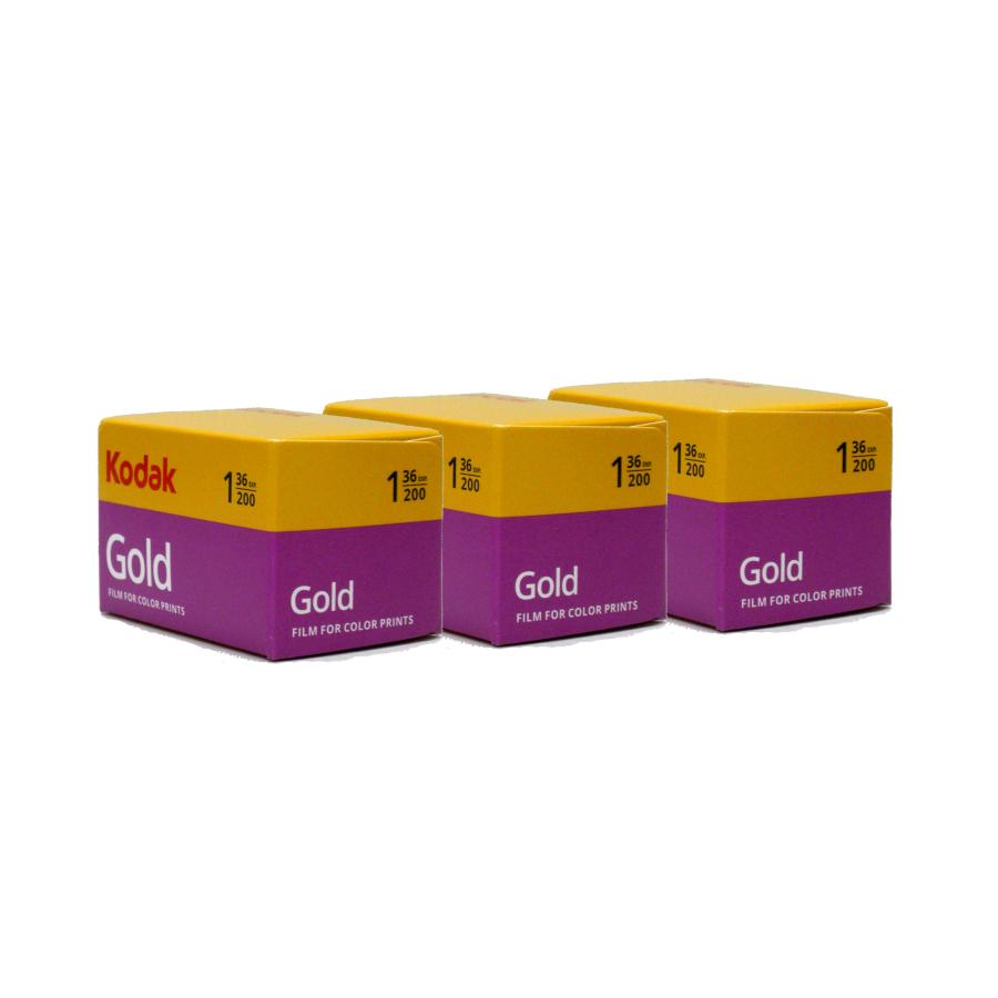 Kodak コダック ゴールド 200 36枚撮り 新パッケージ 3本セット