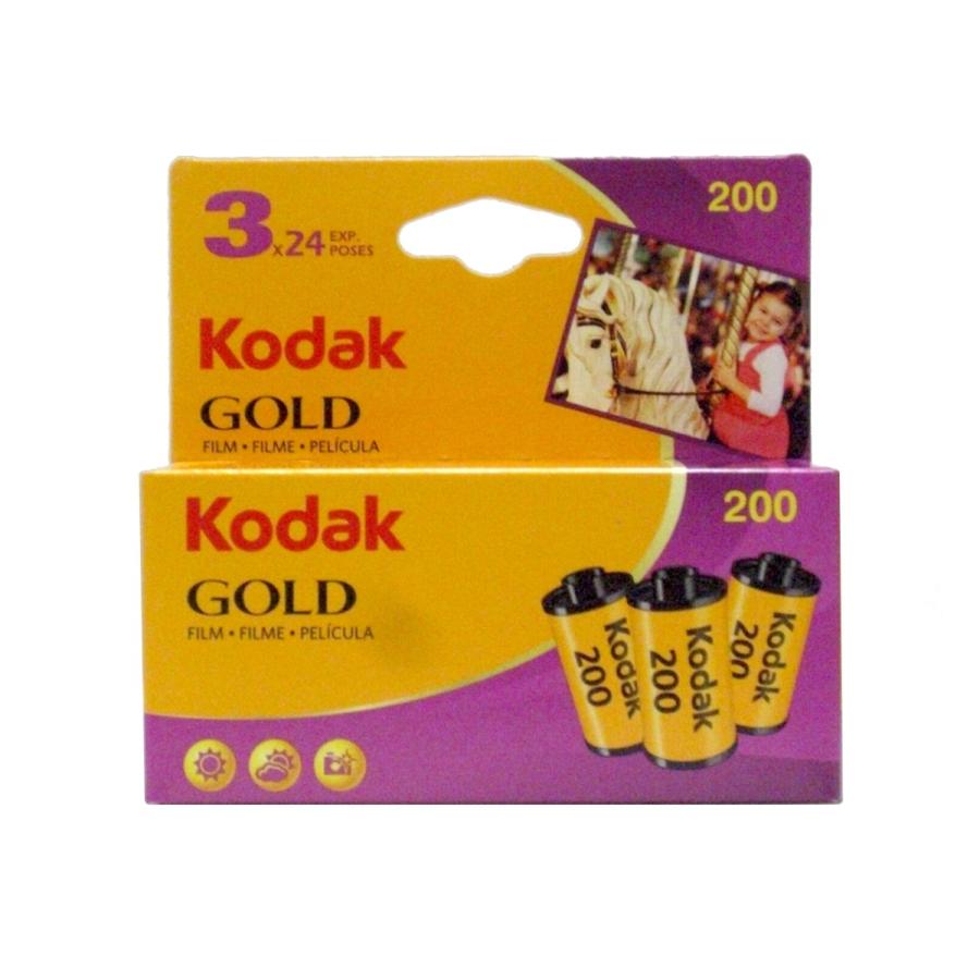 コダック ゴールド 200 24枚撮り 3本パック (kodak GOLD 200
