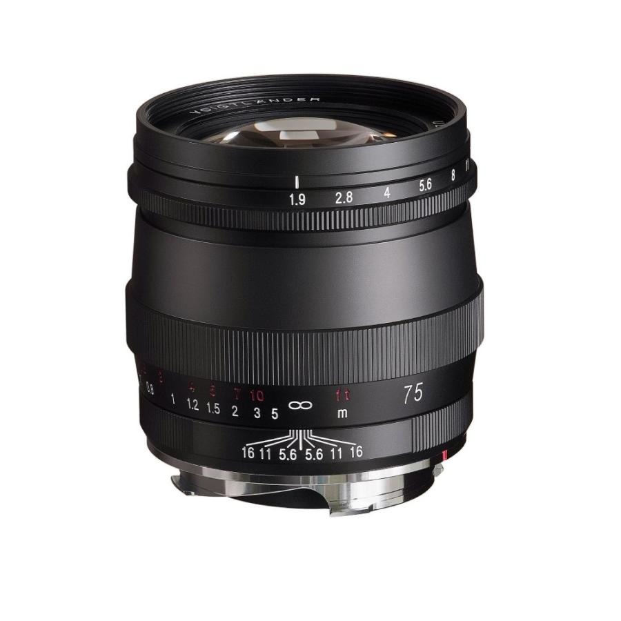 送料無料★さらに値引きあり★COSINA コシナ Voigtlander フォクトレンダー ウルトロン ULTRON 75mm F1.9 VM MC マルチコート マットブラック VMマウント_1