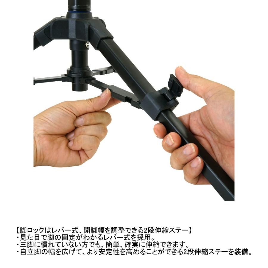 SLIK（スリック） 送料無料 スタンドポッド GX-S 一脚 全高1875mm