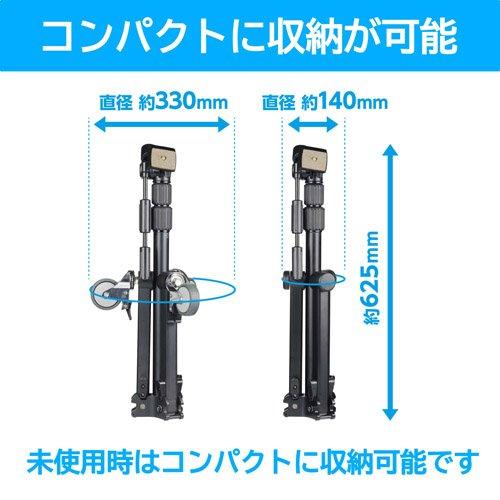 移動撮影も可能な大型キャスター付きのドリーポッド Velbon ベルボン