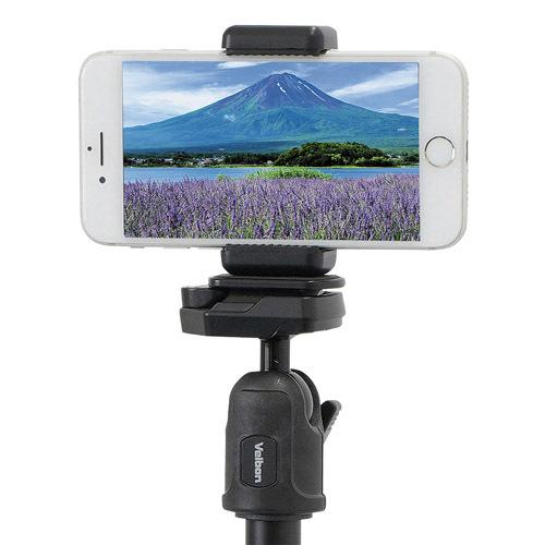 ☆全国送料無料☆ Velbon ベルボン 三脚 M43＋スマートフォンホルダー 