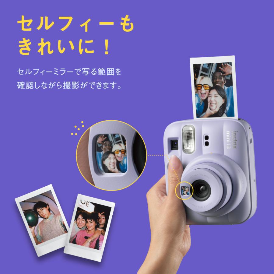instax mini 【純正3点セット】チェキ INSTAX 13 フィルム アルバム