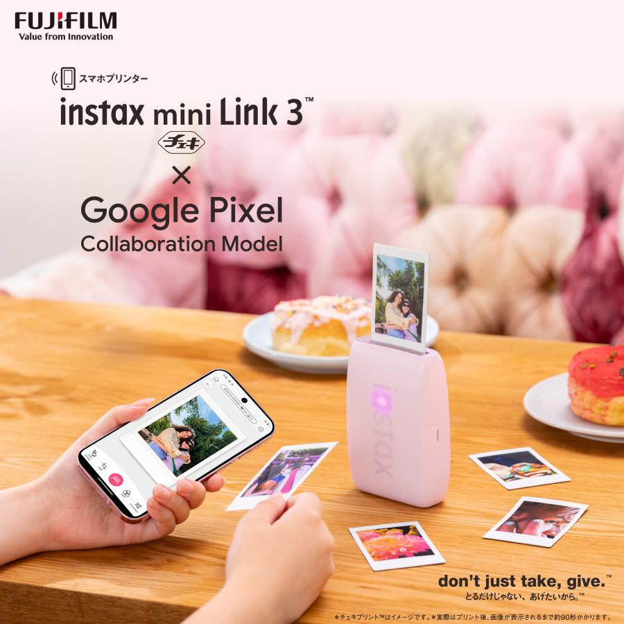 instax mini チェキプリンター グーグル Link 3 Google Pixel