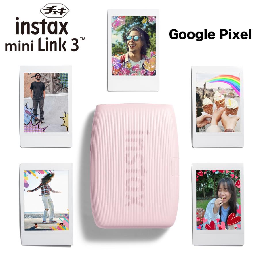instax mini 【フィルム20枚セット】チェキプリンター グーグル Link 3