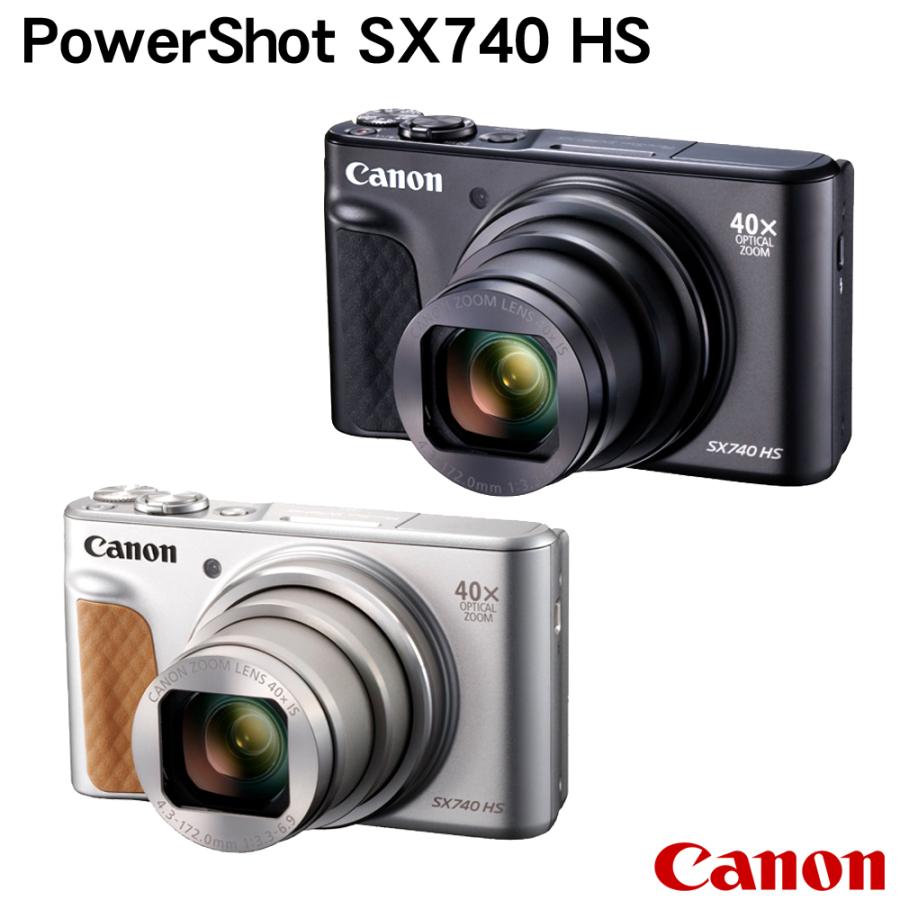 PowerShot 新品 Canon SX740HS コンパクトカメラ デジカメ キヤノン