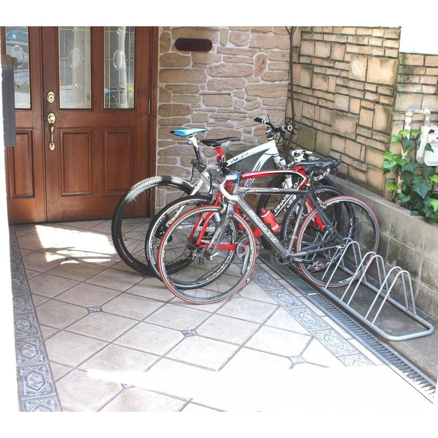 B112 5台用自転車スタンド NinoLite 直角 又は 斜め収納で B112 5台用自転車スタンド NinoLite 直角 又は 斜め収納で