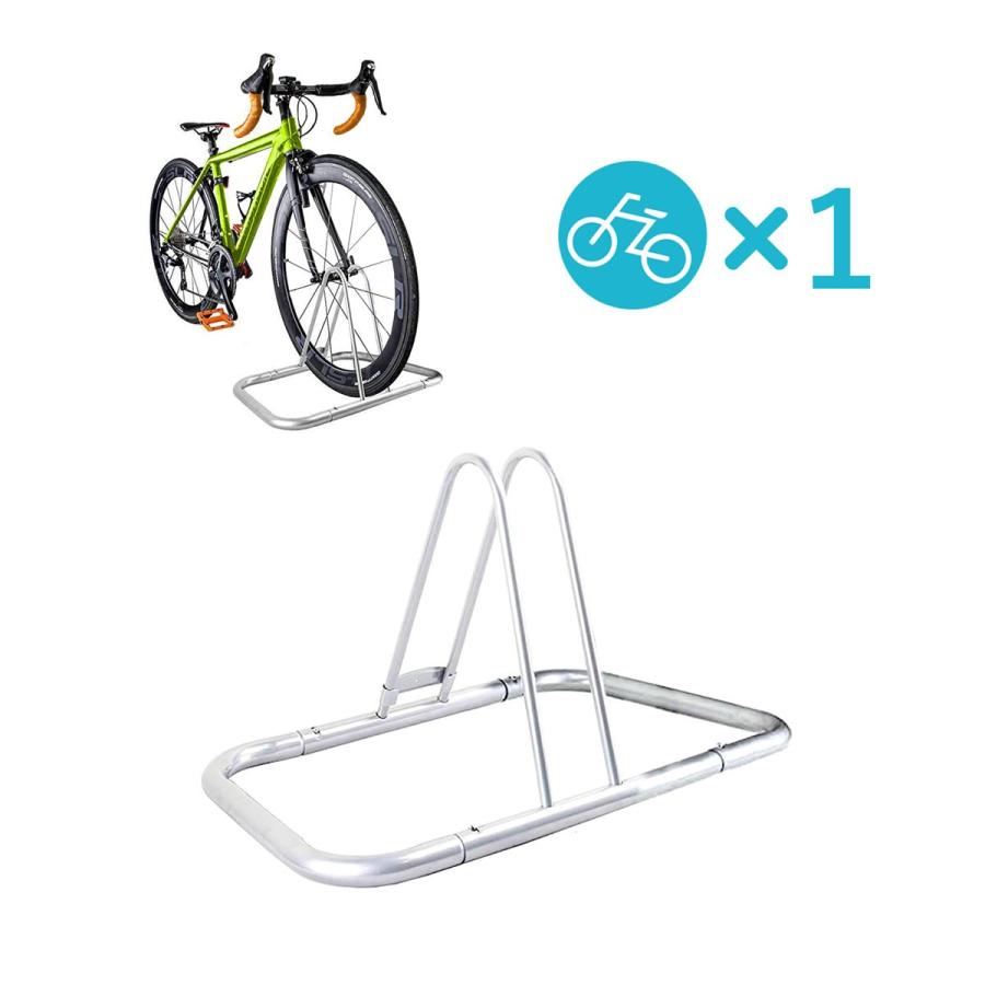 B124 1台用 自転車スタンド Ninolite 玄関 テラス ガレージ 室内 等 安定性抜群で移動も簡単 バイクスタンド 自転車ラック サイクルラック 駐輪ラック B124 Photolife 通販 Yahoo ショッピング