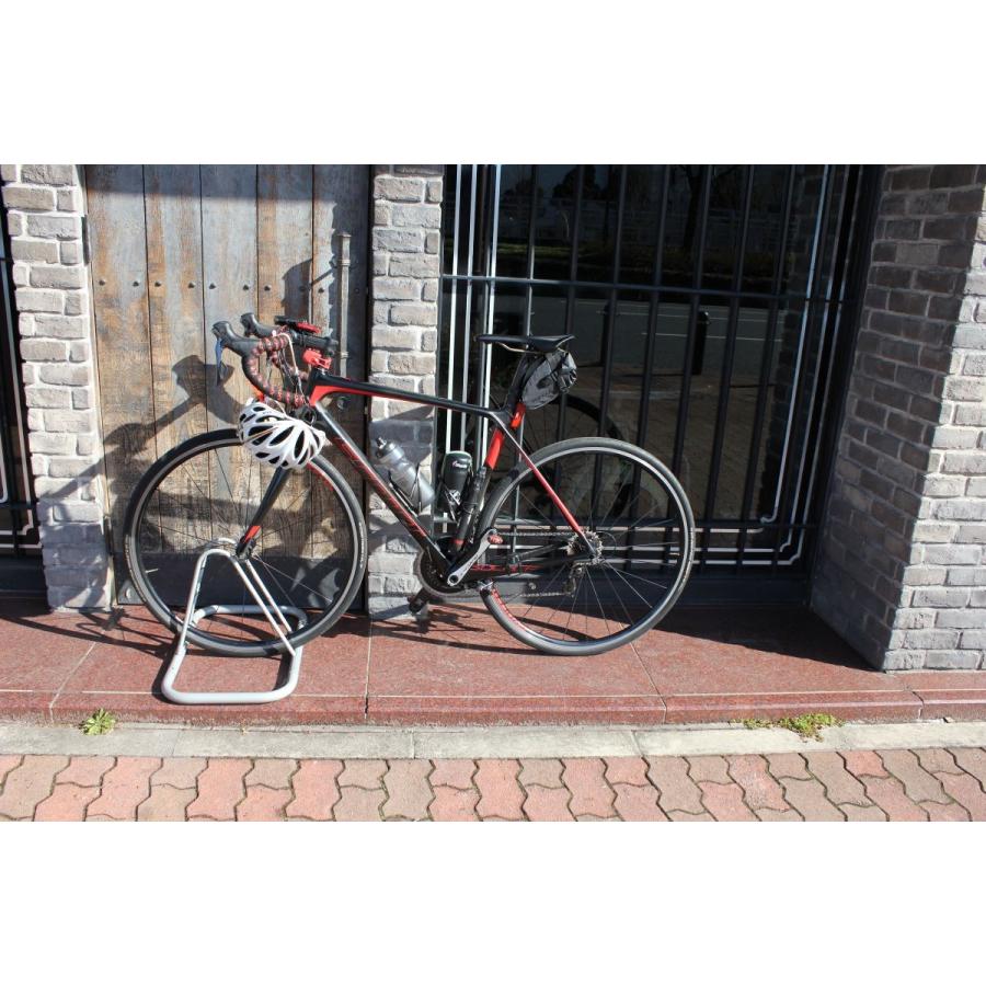 B124 1台用 自転車スタンド Ninolite 玄関 テラス ガレージ 室内 等 安定性抜群で移動も簡単 バイクスタンド 自転車ラック サイクルラック 駐輪ラック B124 Photolife 通販 Yahoo ショッピング