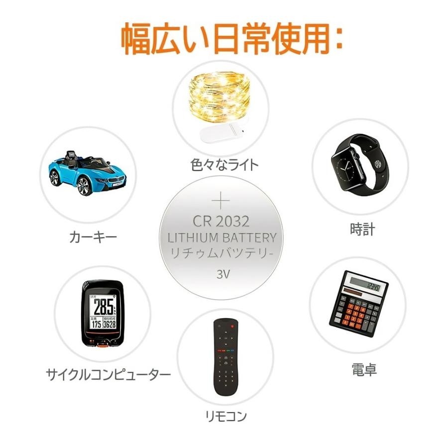 ボタン電池 CR2032 25個 新品未使用 5個入り 2セット NinoLite CR2032 ボタン電池 合計 10個 3V 240mAh