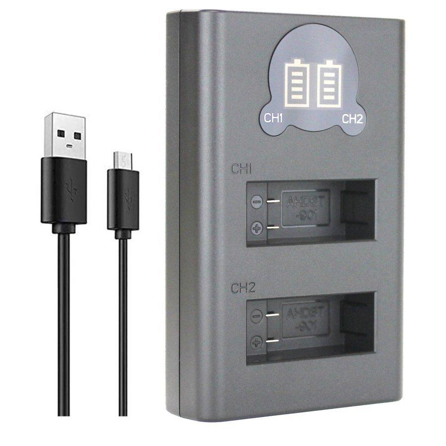 DC202 USB型バッテリー充電器 GoPro ADDBD-001 ADDBD-001-AS 互換