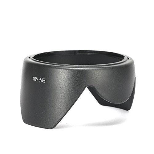 レンズ(ズーム) Canon EW-78D 18-200mm EW-78D 互換レンズフード キヤノン 交換レンズ EF28-200mm F3.5-5.6