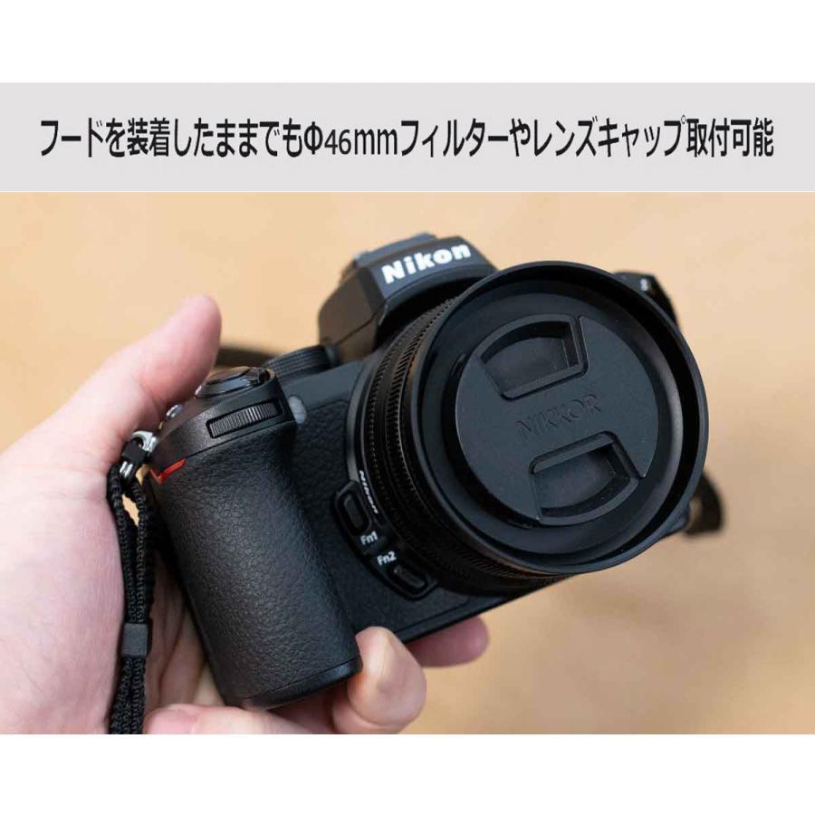 HN-40 カメラ 互換 レンズフード Z DX 16-50mm f/3.5-6.3 VR 用 HN-40 カメラ 互換 レンズフード Z DX 16-50mm f/3.5-6.3 VR 用