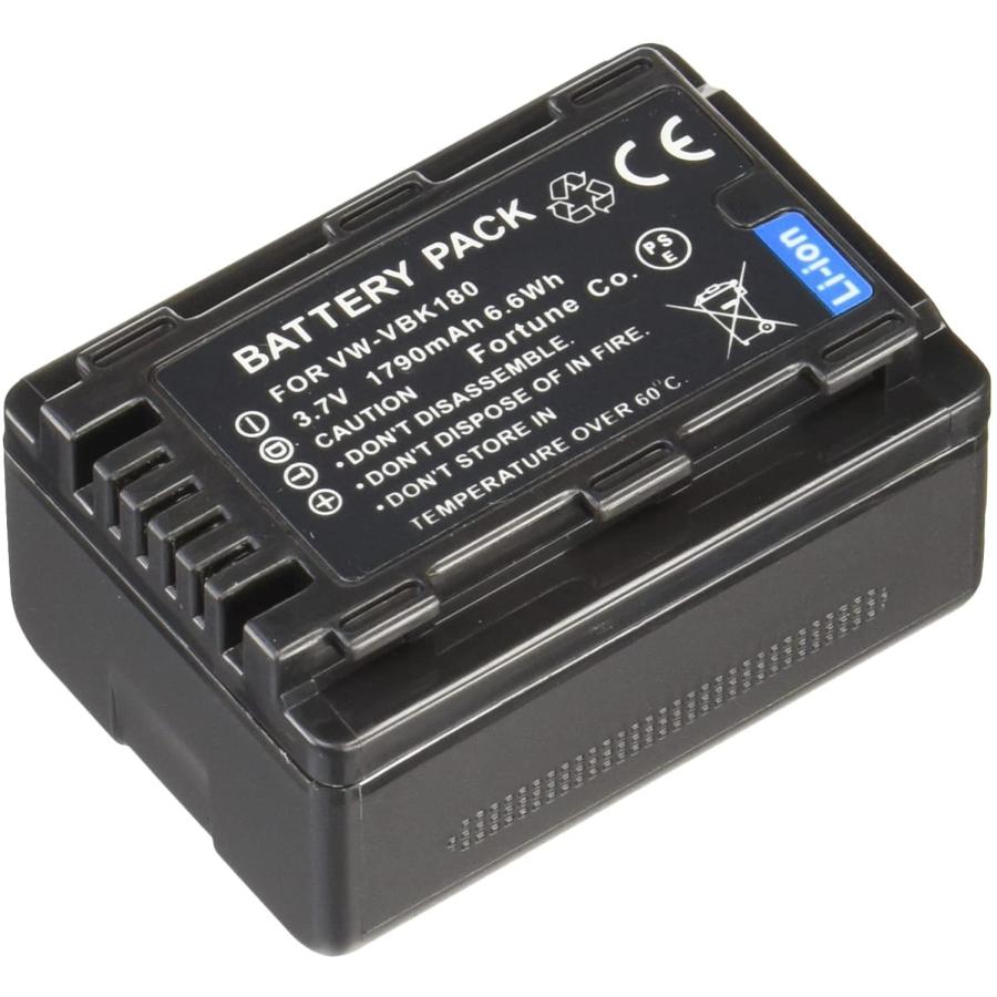 パナソニック Panasonic VW-VBK180 VW-VBK180-K 互換バッテリー パナソニック Panasonic VW-VBK180 VW-VBK180-K 互換バッテリー