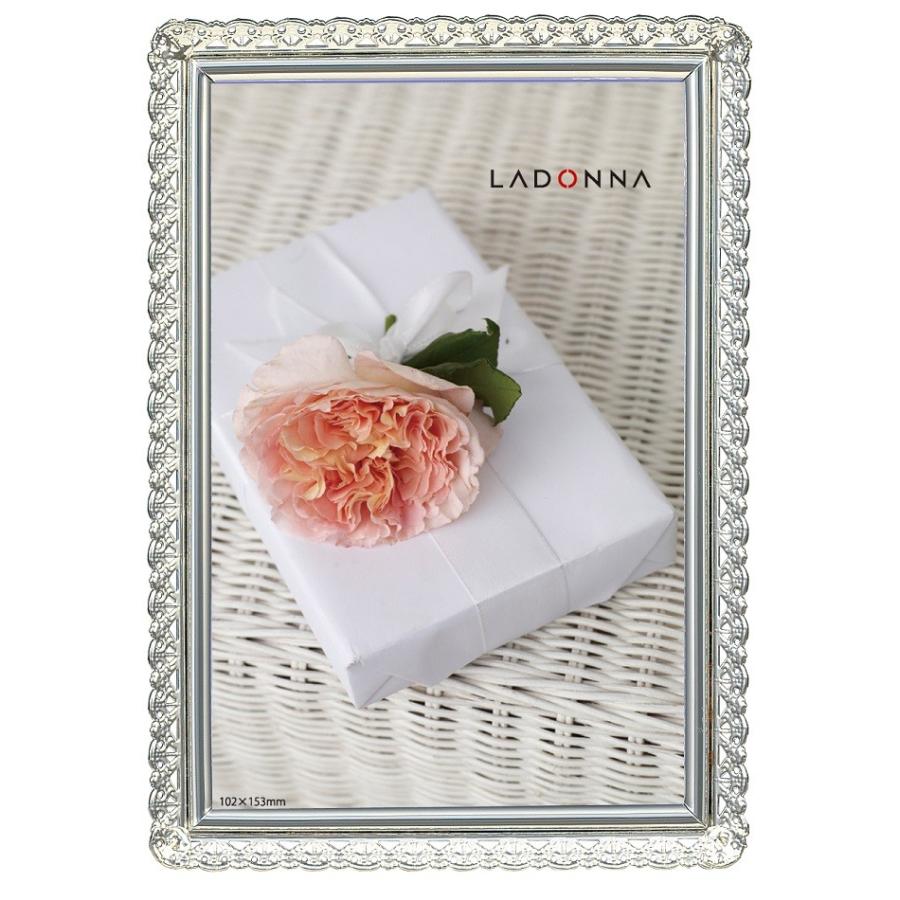 フォトフレーム はがきサイズ Sa P ラドンナ レース 繊細 アラベスクフレーム ハガキ ポストカード シルバー 上品 プレゼント 母の日 誕生日 Ladonna Photoplus フォトプラス 通販 Yahoo ショッピング