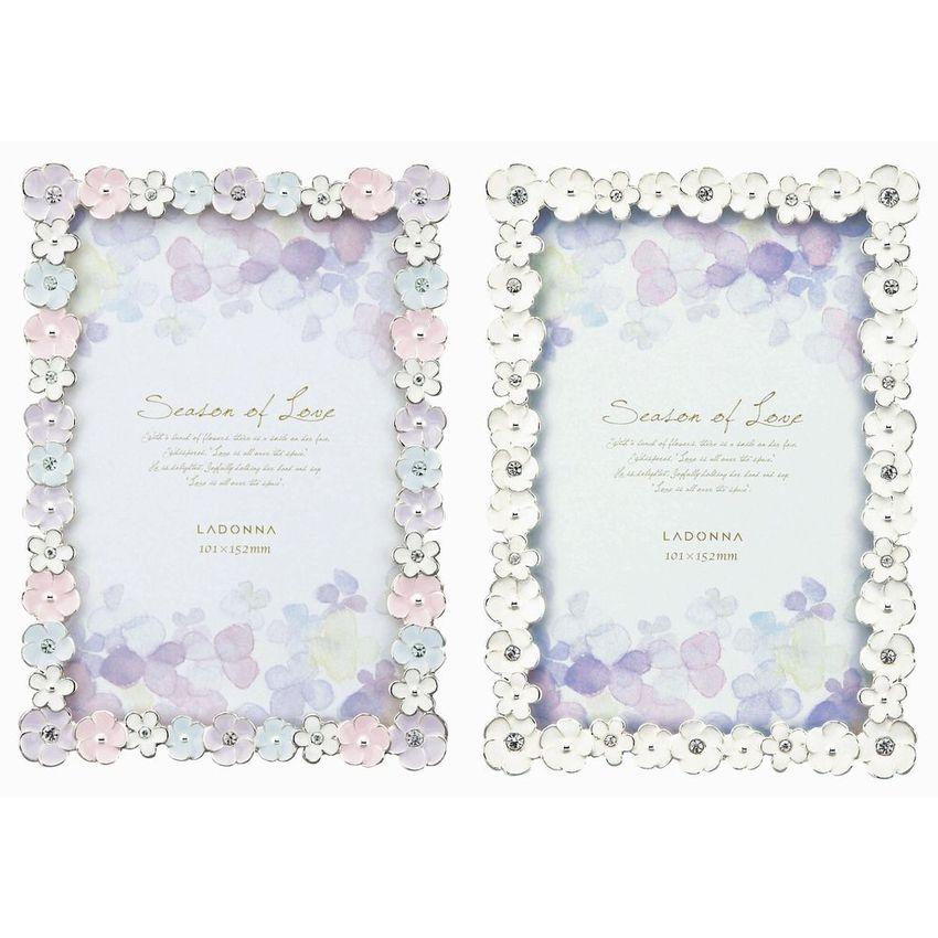 フォトフレーム ハガキ Bj13 P Wh 花 パステル 写真立て ブライダル かわいい ポストカード 結婚祝い ラドンナ 女の子 成人式 プレゼント 誕生日 初孫 フラワー Photoplus フォトプラス 通販 Yahoo ショッピング