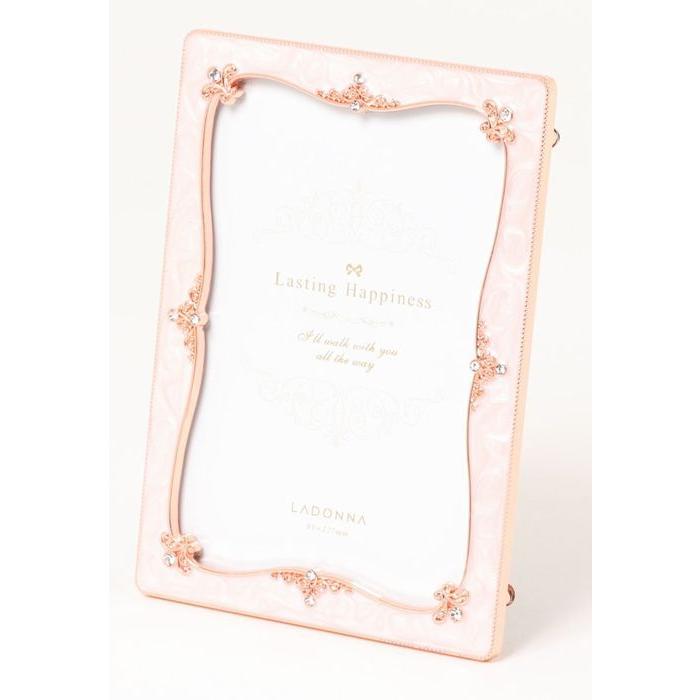 LADONNA（ラドンナ） フォトフレーム L判 BJ39-L-PGD/WH ウエディング