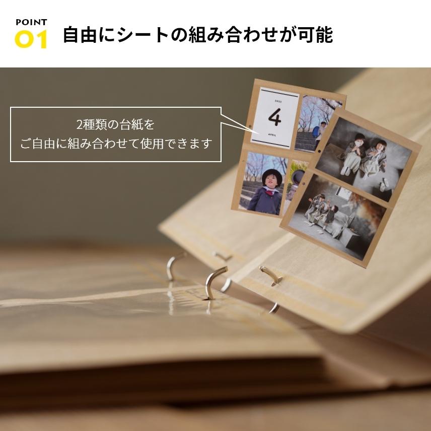 Pigeon（ピジョン） フォトアルバム 大容量 大量整理アルバム BOX付