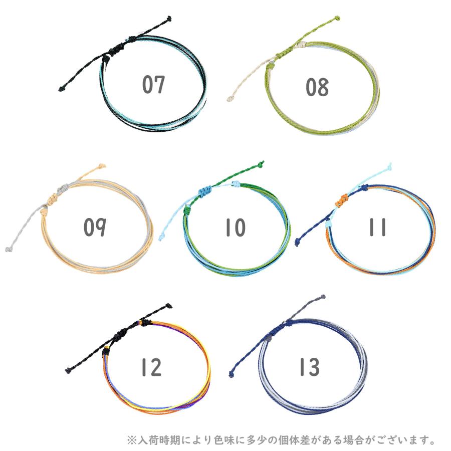 Risa（リサ） アンクレット ブレスレット ワックス コード カラー