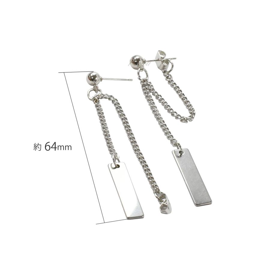 Risa（リサ） ピアス 金属アレルギー 対応 バックキャッチ 両耳 