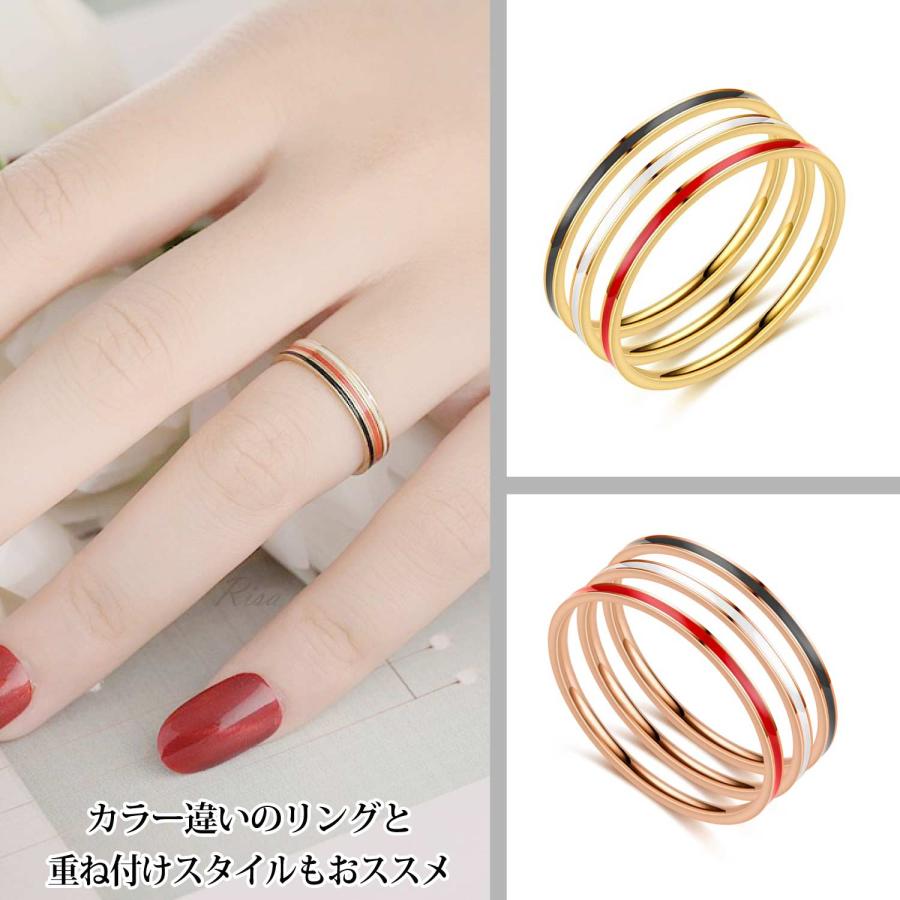 Risa（リサ） リング 指輪 ツートン 金属アレルギー対応 9 11 13 16 19