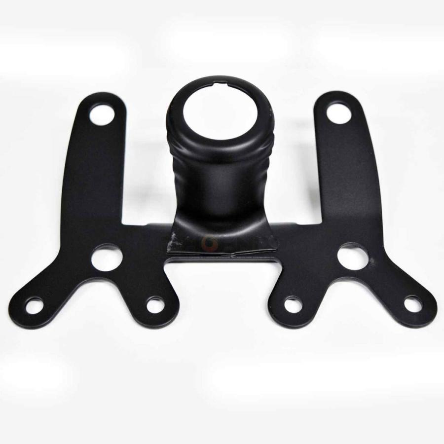 CKカスタム ホルダー メーターステー 黒 2連 ミニ スピード タコ