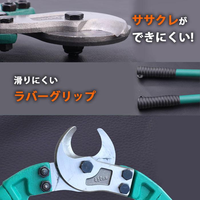 CKカスタム ステンメッシュホース カッター ケーブルカッター 5cm 両刃