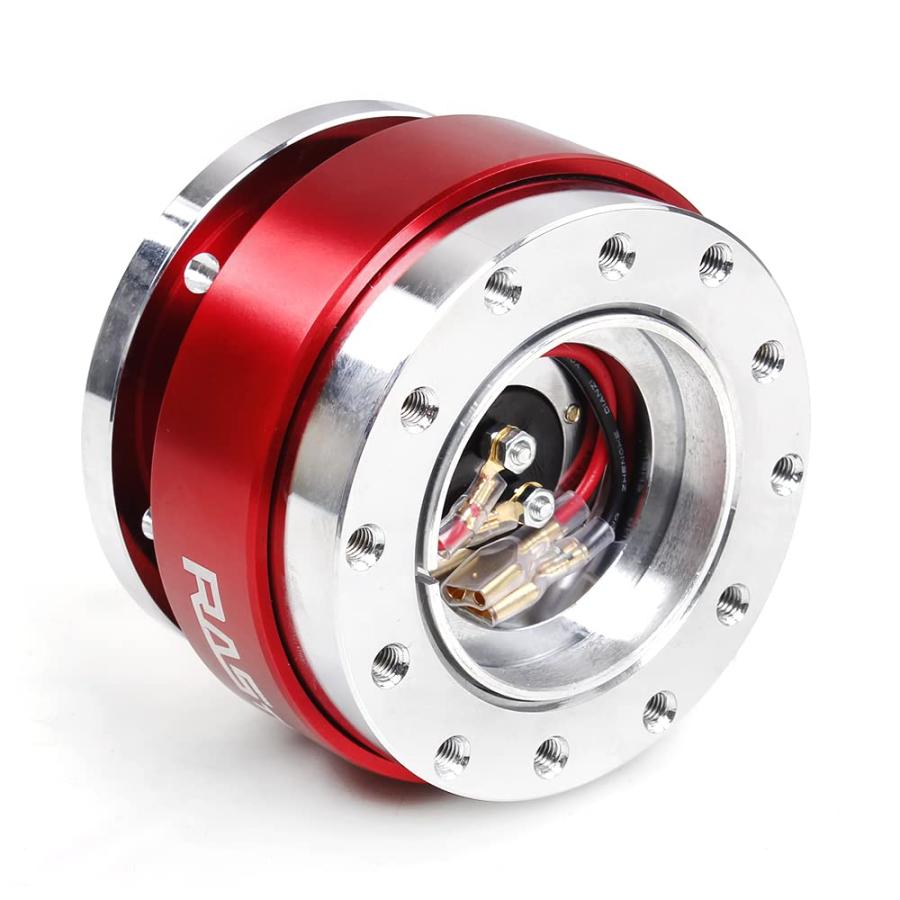 MUTEKI ステアリングボス クイックリリース アルミ合金 耐食性 丈夫 耐