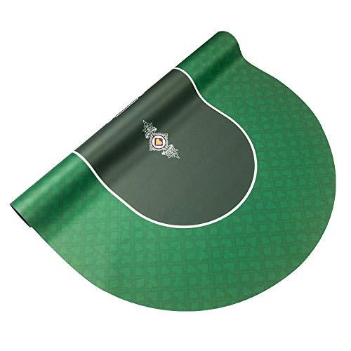 GAMELAND 35x70インチ ポータブル ラバーフォーム ポーカー テーブルトップ レイアウト ポーカーマット GAMELAND 35x70インチ ポータブル ラバーフォーム ポーカー テーブルトップ レイアウト ポーカーマット