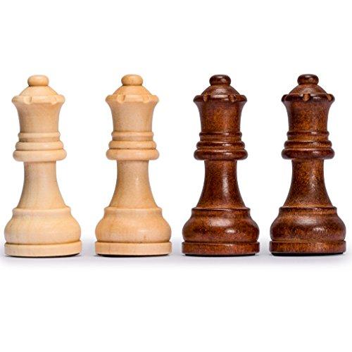 Husaria Staunton No. 4 Chessmen With Extra Queen and Wooden Box， 7.9cm (80-millimetre) King Husaria Staunton No Chessmen With Extra Queen and Wooden Box， 9cm millimetre King