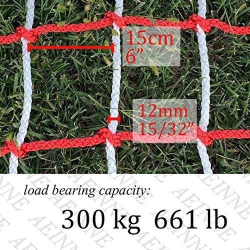 【中古品/USED】 カラフルクライミングネット、ロッククライミングネットクライミングネット遊具ナイロンキッズツリーハウスロープメッシュ屋外はしごスイングセット遊具ツリ 【YWU1664246838】(59846円)