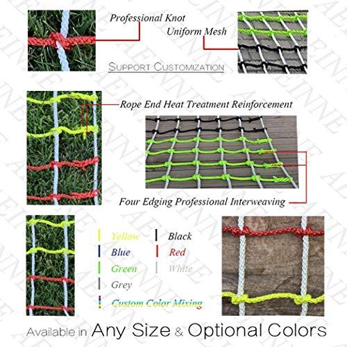 【〜6/6まで出品】 カラフルクライミングネット、ロッククライミングネットクライミングネット遊具ナイロンキッズツリーハウスロープメッシュ屋外はしごスイングセット遊具ツリ 【NAN3643135478】(131007円)