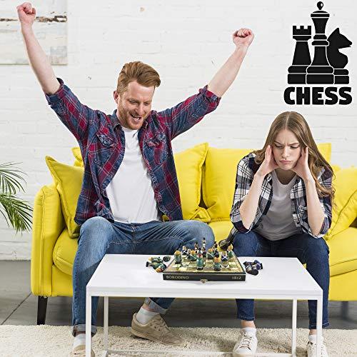 Russian Chess Set Russian Dolls-Themed Chess Board Game 1812年のナポレオン戦争Borodino Battle-軍事戦略Chess Set Matryoshka入れ子人形兵士Chess Pie Russian Chess Set Dolls Themed Board Game 1812年のナポレオン戦争Borodino Battle 軍事戦略Chess Matryoshka入れ子人形兵士Chess