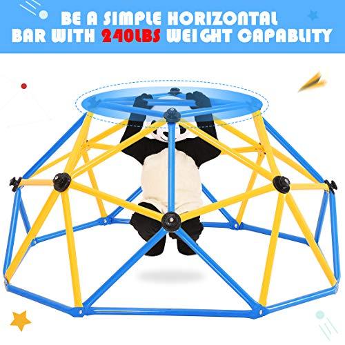 現品発送 ズパパドームクライマー、6 FTジャングルジム、750 LBSの重量能力を持つ屋外・屋内クライミングドーム、1~6人の子供のクライミングフレームに適している 【SKC9267182853】(33325円)