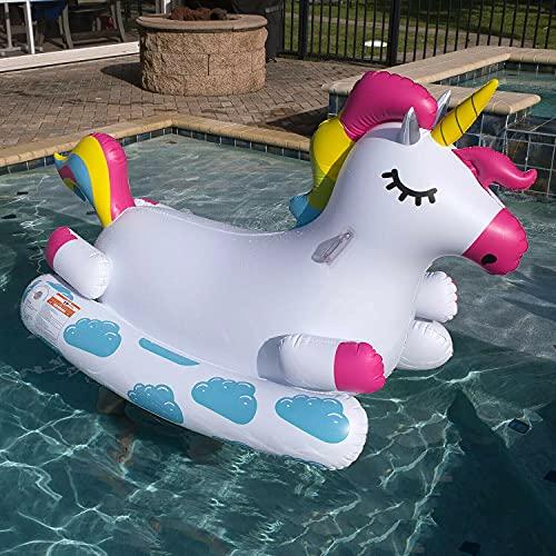 ユニコーンのライドオンプールフロート特大 ユニコーンのライドオンプールフロート特大