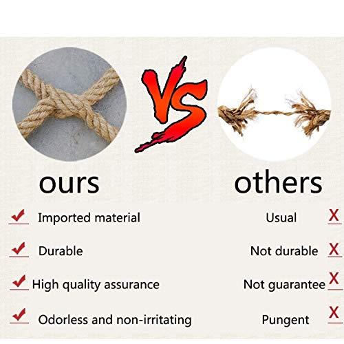 （新品,未開封） 屋外メッシュロープ登り網ヘビーデューティオウム11 M子供のペット鳥かごはしごジム吊りブランコ丈夫な織りバングラデシュ綿ジュート (6 mm 10 cm穴) 子供用 【IQY1012003514】(36392円)