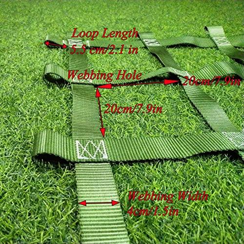 【値下げ⭕️】 DREAMOSAカーゴネット、クライミングカーゴネット、ジャングルジムはしごスイングセット屋外ツリーハウス忍者ライン障害物コース安全網ネット、スラックライ 【TMF3245276080】(116703円)