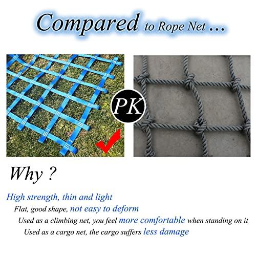 （新品,未開封） DREAMOSA室内キッズクライミングネット、カーゴネットクライミング大人用、忍者ライン障害物コーススイングセットジャングルジム遊具セーフティネット登山用 【QGW4079278096】(146696円)