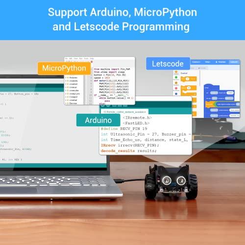 【〜6/6まで出品】 CrowBot Bolt with Joystickプログラミングスマートロボットカー、6歳以上向けの学習・教育玩具、コーディング、エレクトロニクス、プログラミングロボット 【YWU7929592496】(28516円)